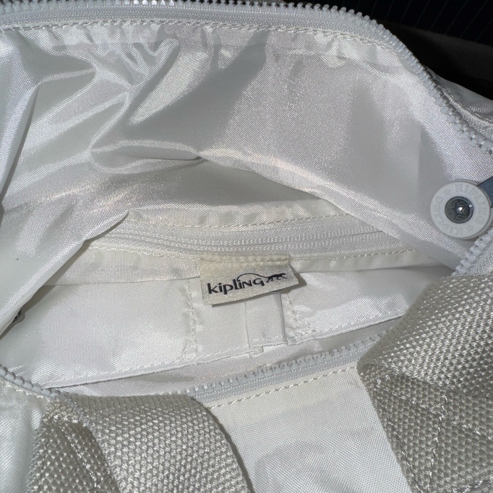 Kipling Cream Backpack Versatile Everyday Bag - image 8